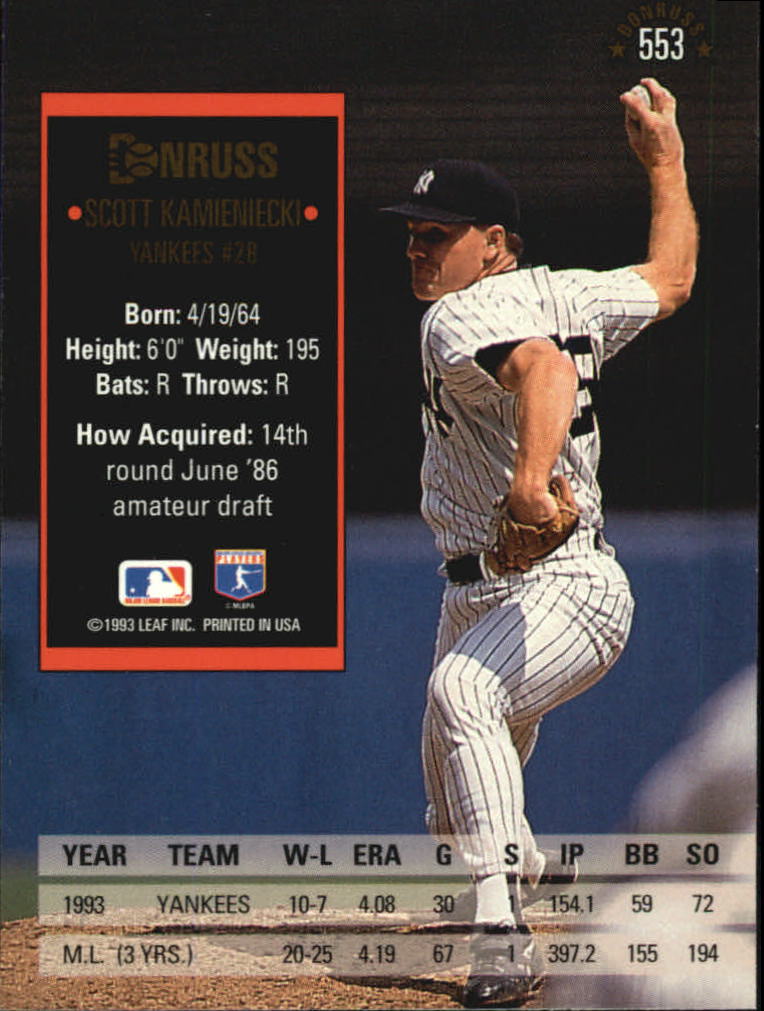 A8098- 1994 Donruss Baseball #S 401-600 + Rookies -du Pick- 15 + Gratis US - Bild 305 von 399