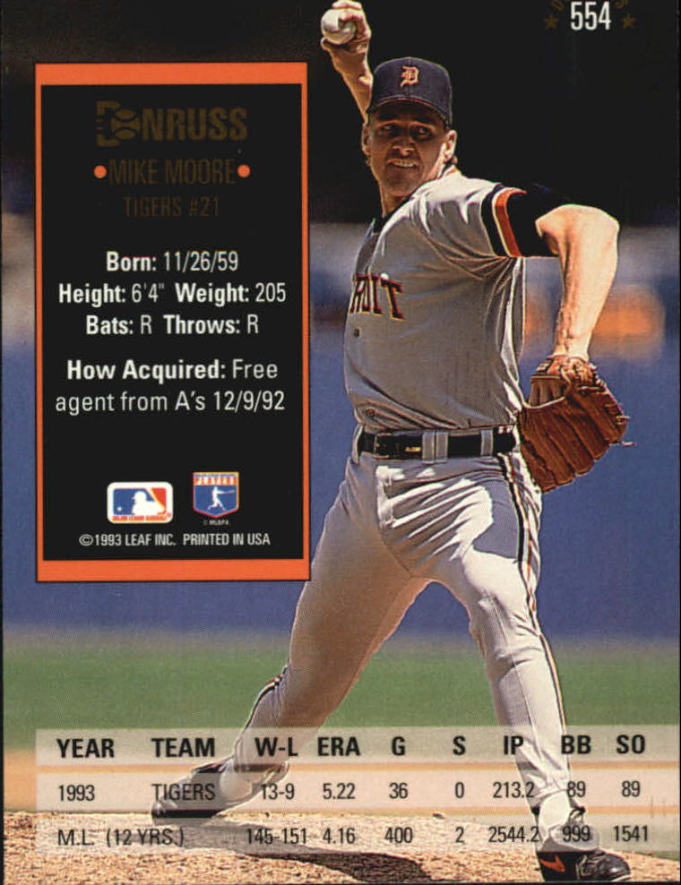 A8098- 1994 Donruss Baseball #S 401-600 + Rookies -du Pick- 15 + Gratis US - Bild 307 von 399