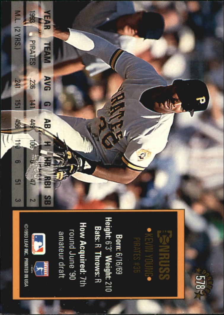 A8098- 1994 Donruss Baseball #S 401-600 + Rookies -du Pick- 15 + Gratis US - Bild 355 von 399