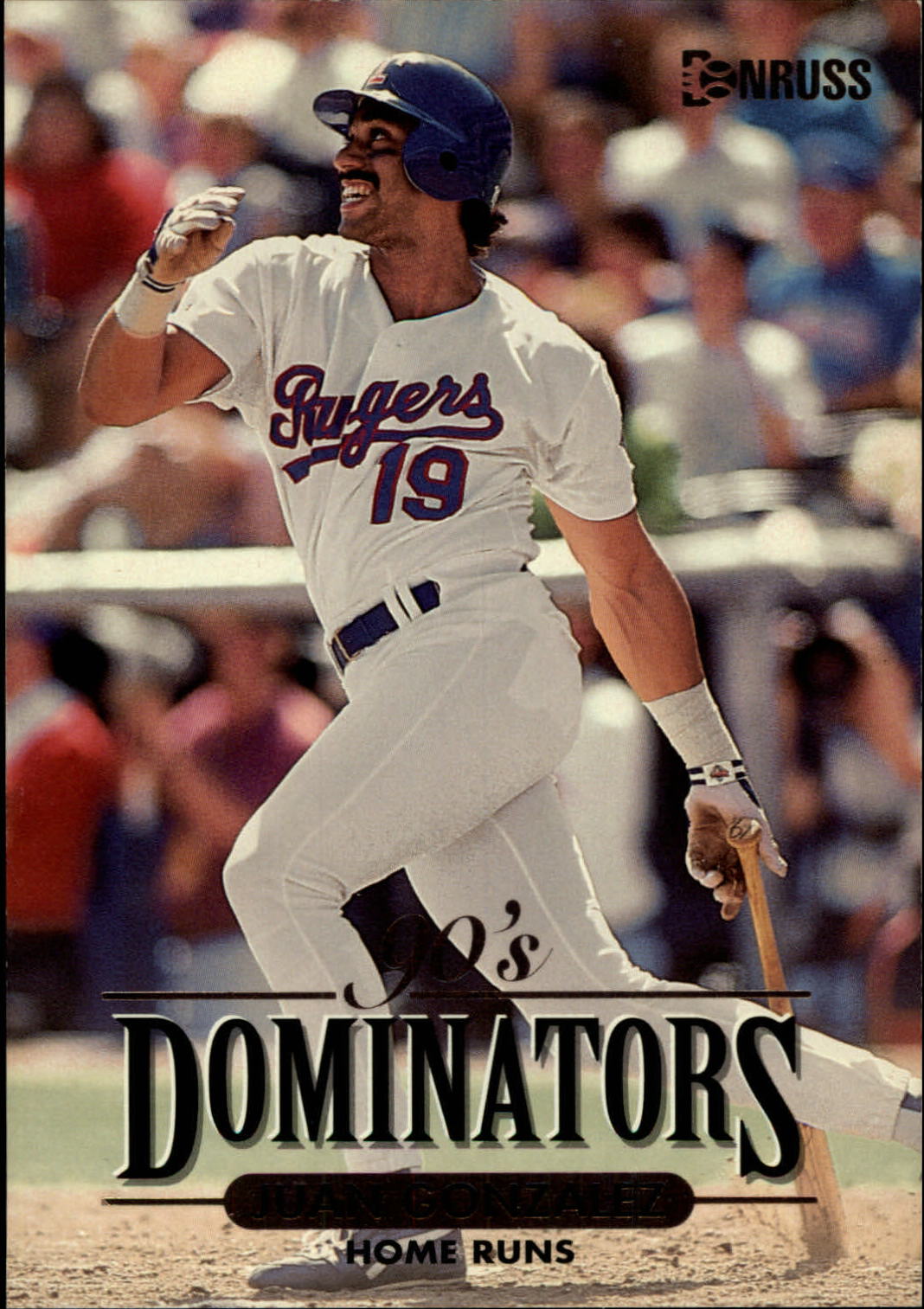 1994 Donruss Dominators Jumbos #A6 Juan Gonzalez