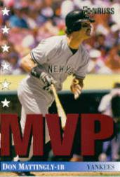 1994 Donruss MVPs #24 Don Mattingly