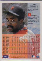 B4264- 1994 Fleer Baseball Card #s 1-250 +Rookies -You Pick- 15+ FREE US SHIP - Picture 266 of 456