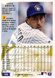 B4264- 1994 Fleer Baseball Card #s 1-250 +Rookies -You Pick- 15+ FREE US SHIP - Picture 352 of 456