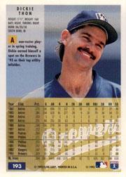 B4264- 1994 Fleer Baseball Card #s 1-250 +Rookies -You Pick- 15+ FREE US SHIP - Picture 360 of 456