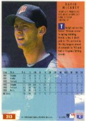 B4264- 1994 Fleer Baseball Card #s 1-250 +Rookies -You Pick- 15+ FREE US SHIP - Picture 397 of 456