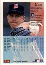 B4264- 1994 Fleer Baseball Card #s 1-250 +Rookies -You Pick- 15+ FREE US SHIP - Picture 409 of 456