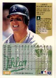 1994 Fleer Baseball "Main Set" Base Cards #241 to #480 - Picture 28 of 475