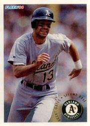1994 Fleer Baseball "Main Set" Base Cards #241 to #480 - Picture 40 of 475