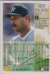 1994 Fleer Baseball "Main Set" Base Cards #241 to #480 - Picture 61 of 475