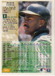 1994 Fleer Baseball "Main Set" Base Cards #241 to #480 - Picture 65 of 475
