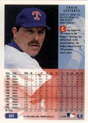 1994 Fleer Baseball "Main Set" Base Cards #241 to #480 - Picture 141 of 475