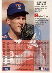 1994 Fleer Baseball "Main Set" Base Cards #241 to #480 - Picture 143 of 475