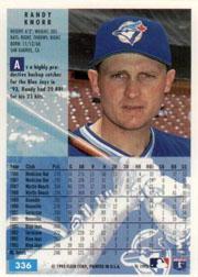 1994 Fleer Baseball "Main Set" Base Cards #241 to #480 - Picture 191 of 475