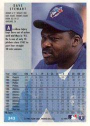 1994 Fleer Baseball "Main Set" Base Cards #241 to #480 - Picture 205 of 475