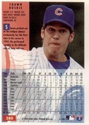 1994 Fleer Baseball "Main Set" Base Cards #241 to #480 - Picture 276 of 475