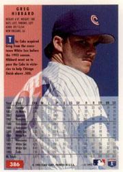 1994 Fleer Baseball "Main Set" Base Cards #241 to #480 - Picture 288 of 475