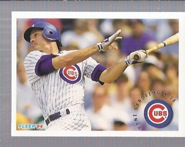 1994 Fleer Baseball "Main Set" Base Cards #241 to #480 - Picture 307 of 475