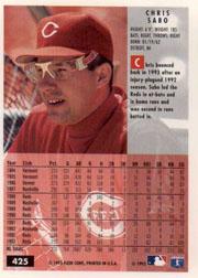 1994 Fleer Baseball "Main Set" Base Cards #241 to #480 - Picture 365 of 475