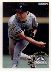 1994 Fleer Baseball "Main Set" Base Cards #241 to #480 - Picture 386 of 475