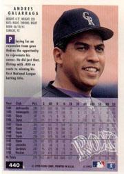1994 Fleer Baseball "Main Set" Base Cards #241 to #480 - Picture 395 of 475