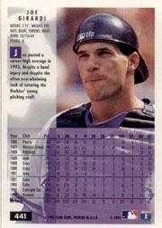 1994 Fleer Baseball "Main Set" Base Cards #241 to #480 - Picture 397 of 475