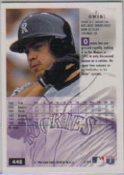 1994 Fleer Baseball "Main Set" Base Cards #241 to #480 - Picture 411 of 475
