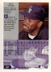 1994 Fleer Baseball "Main Set" Base Cards #241 to #480 - Picture 429 of 475