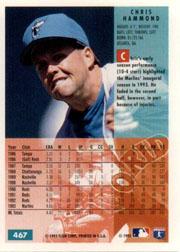 1994 Fleer Baseball "Main Set" Base Cards #241 to #480 - Picture 449 of 475