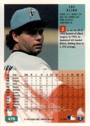 1994 Fleer Baseball "Main Set" Base Cards #241 to #480 - Picture 455 of 475