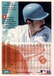 1994 Fleer Baseball "Main Set" Base Cards #241 to #480 - Picture 463 of 475