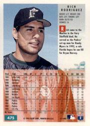 1994 Fleer Baseball "Main Set" Base Cards #241 to #480 - Picture 465 of 475