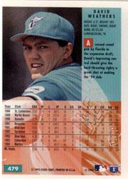 1994 Fleer Baseball "Main Set" Base Cards #241 to #480 - Picture 473 of 475