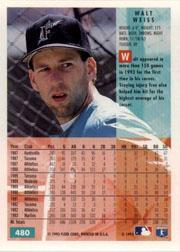 1994 Fleer Baseball "Main Set" Base Cards #241 to #480 - Picture 475 of 475