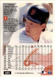 B4264- 1994 Fleer Baseball Cards 501-720 +Rookies -You Pick- 15+ FREE US SHIP - Picture 343 of 406
