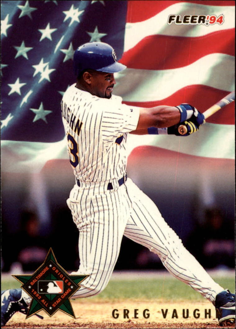 1994 Fleer Baseball "All-Stars" Insert Cards - Picture 31 of 75