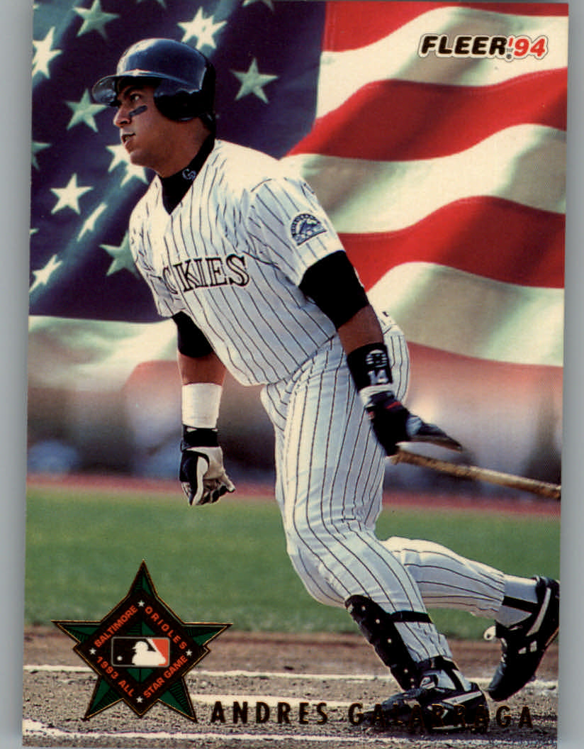 1994 Fleer Baseball "All-Stars" Insert Cards - Picture 46 of 75