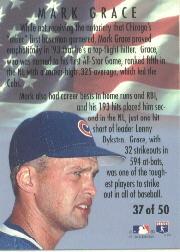 1994 Fleer All-Stars #37 Mark Grace back image