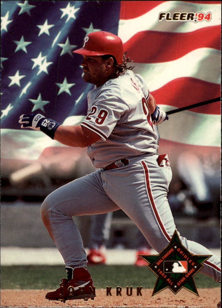 1994 Fleer Baseball "All-Stars" Insert Cards - Picture 64 of 75