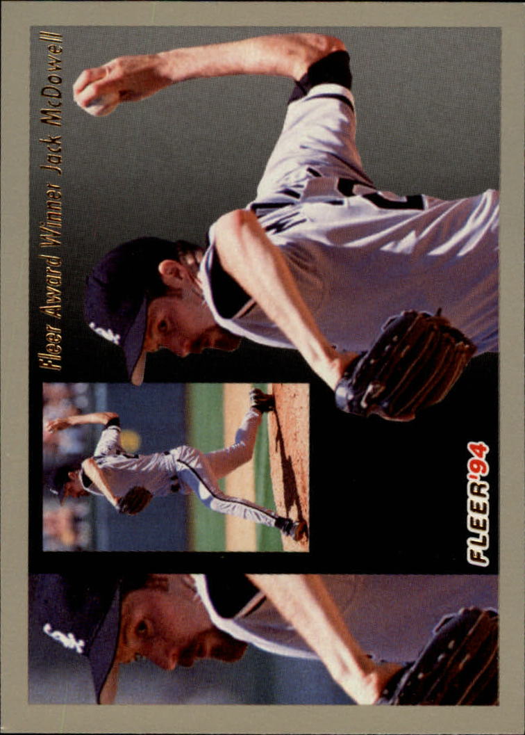 1994 Fleer Baseball "Award Winners" Insert Cards - Picture 6 of 11