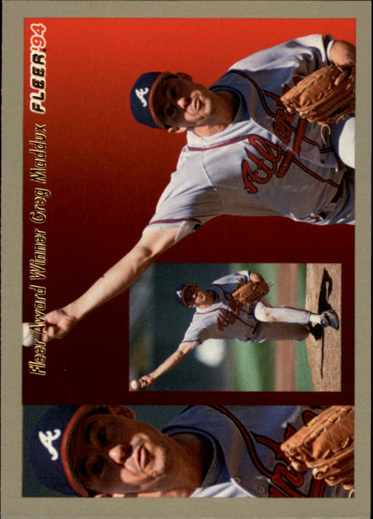 1994 Fleer Baseball "Award Winners" Insert Cards - Picture 8 of 11