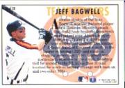 1994 Fleer Team Leaders #20 Jeff Bagwell back image