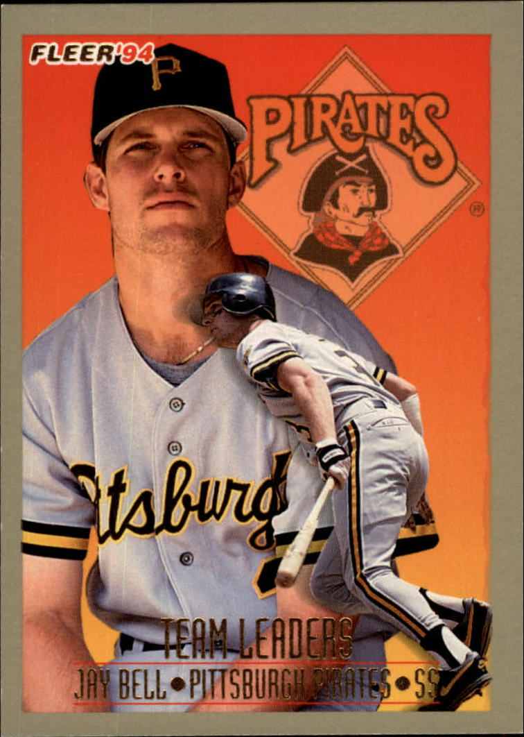 1994 Fleer Baseball "Team Leaders" Insert Cards - Picture 41 of 48