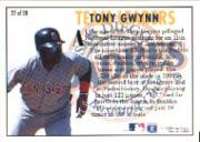 1994 Fleer Team Leaders #27 Tony Gwynn back image