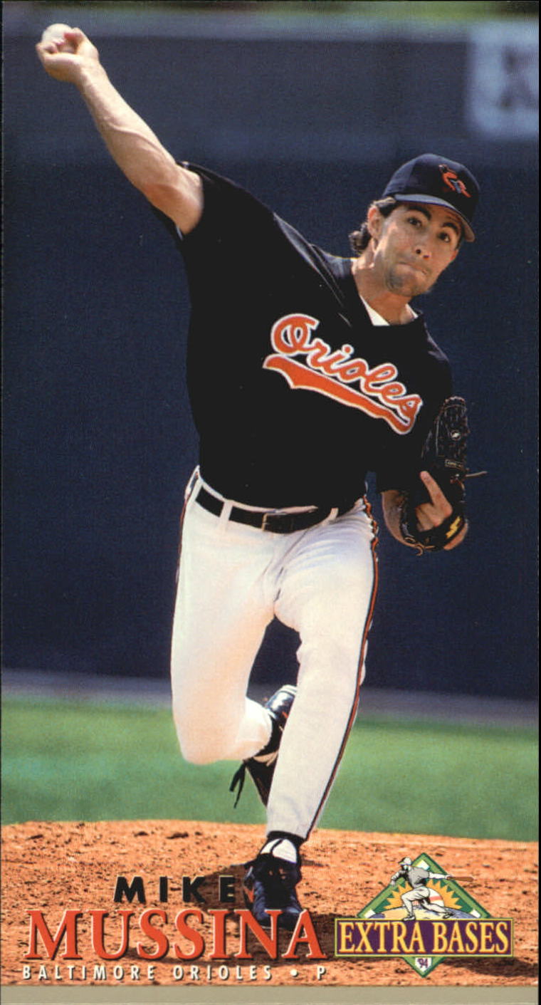 1994 Fleer Extra Bases #9 Mike Mussina