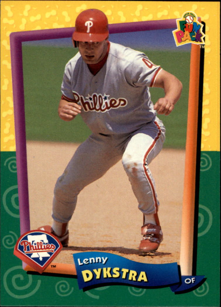 1994 Sportflics #191 Lenny Dykstra AS - NM-MT