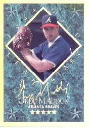 1994 Leaf Gold Stars #8 Greg Maddux