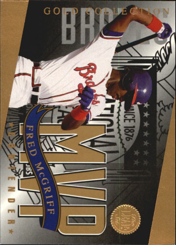1994 Leaf MVP Contenders Gold #N10 Fred McGriff