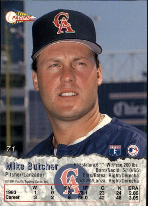 B3005- 1994 Pacific Baseball Cards 1-248 +Rookies -You Pick- 15+ FREE US SHIP - Picture 105 of 349