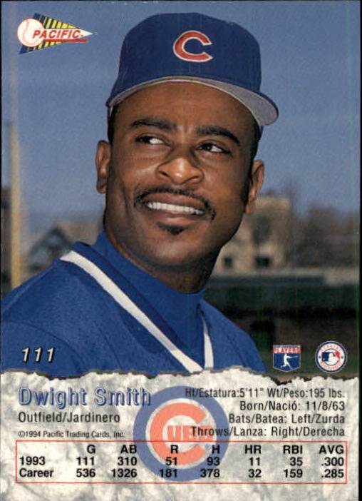 B3005- 1994 Pacific Baseball Cards 1-248 +Rookies -You Pick- 15+ FREE US SHIP - Picture 167 of 349