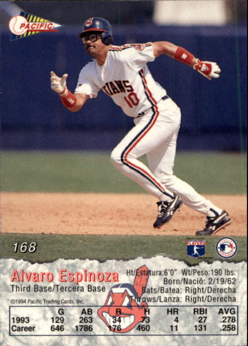 B3005- 1994 Pacific Baseball Cards 1-248 +Rookies -You Pick- 15+ FREE US SHIP - Picture 241 of 349